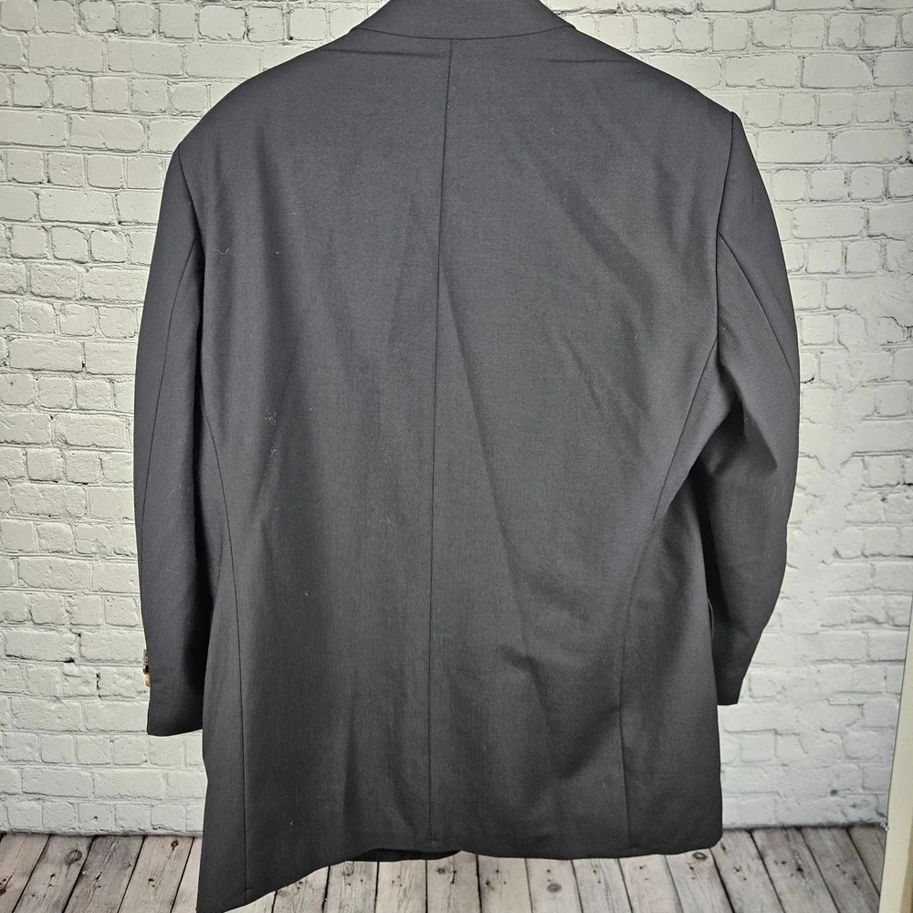 Ralph‎ Ralph Lauren Mens Black 2 Button Blazer Sport Coat Canada Made Dillard's